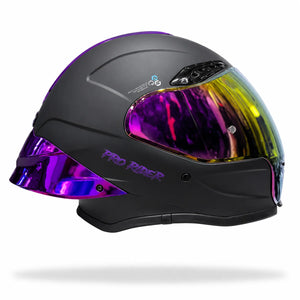 Casco PRO RIDER 711 Negro Morado