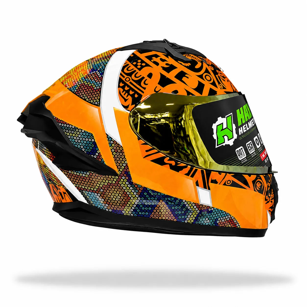 Casco HAX Obsidian Huichol