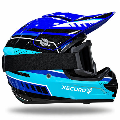 Casco Para Niños XECURO 003 Azul