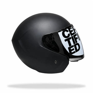 Casco Abierto TECH T-10 Negro Mate