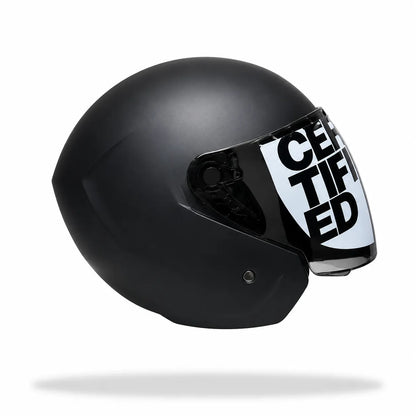 Casco Abierto TECH T-10 Negro Mate