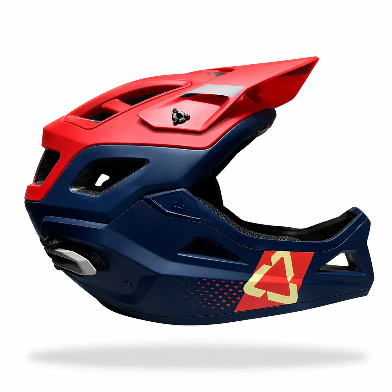 Casco LEATT MTB Enduro Azul Rojo