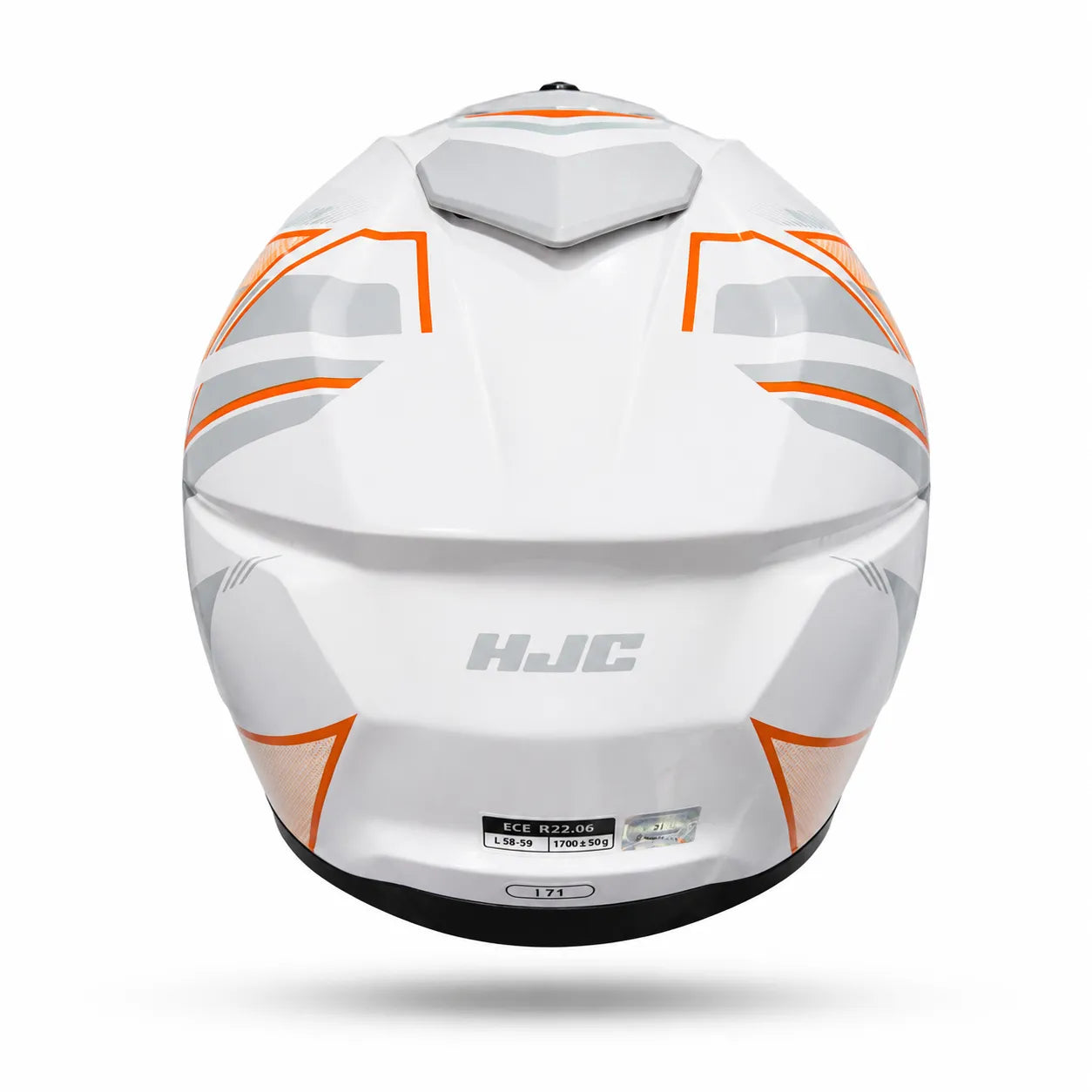 Casco HJC i71 IORIX - Blanco Naranja