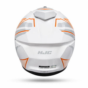 Casco HJC i71 IORIX - Blanco Naranja