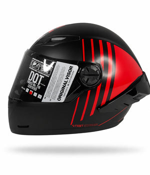 Casco Integral ICH 501 SP HCI - Lauda Negro Rojo