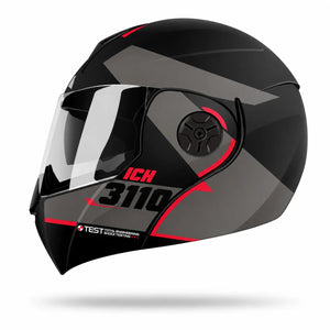 Casco Abatible ICH 3110 Treat - Rojo