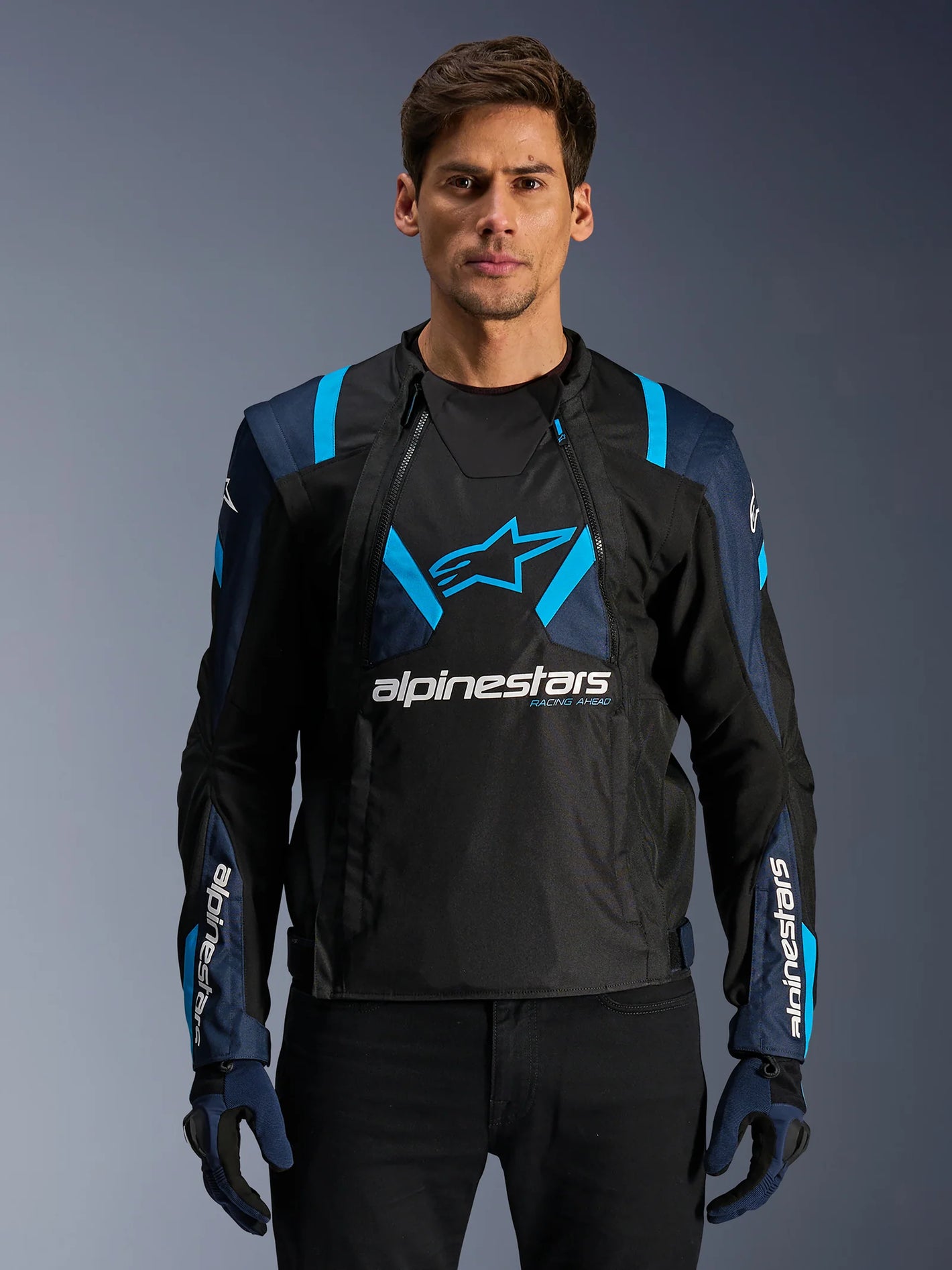 Chaqueta ALPINESTARS T-Stunt Air Blue