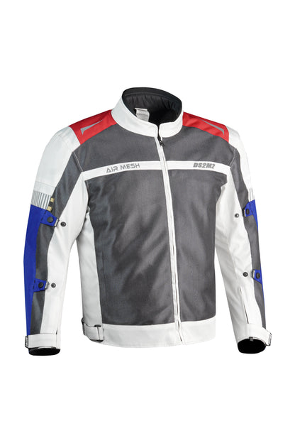 Chaqueta DS2M2 Lahore V1 Blanca/Azul/Roja