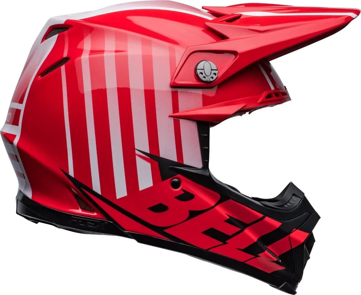 Casco Integral BELL Moto 9 S Flex Sprint Rojo