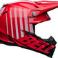 Casco Integral BELL Moto 9 S Flex Sprint Rojo