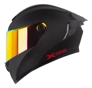 Casco X One 500 RS Solid Negro Rojo + Pinlock