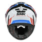 Casco SMK Typhoon Blanco Azul
