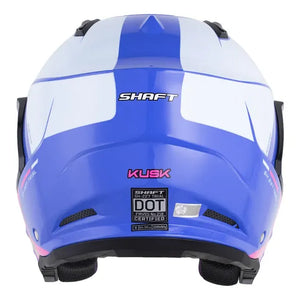 Casco SHAFT 227 Trial KUST Azul Fucsia