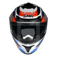Casco SMK Typhoon Blanco Azul