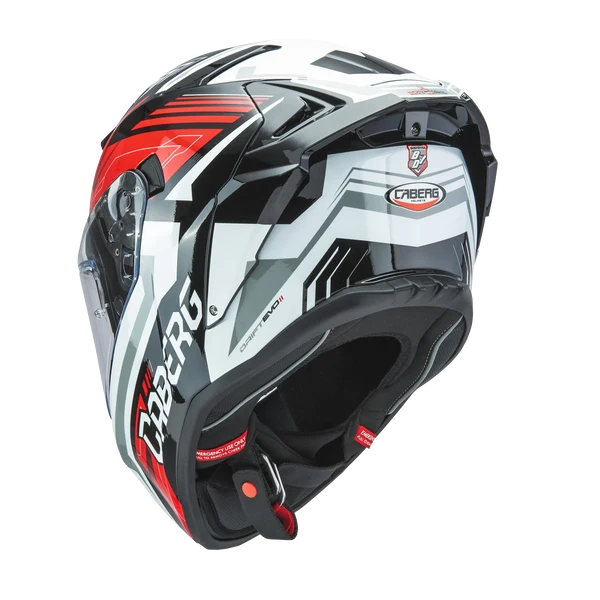 Casco CABERG - Drift Evo II JARAMA Negro Gris Rojo