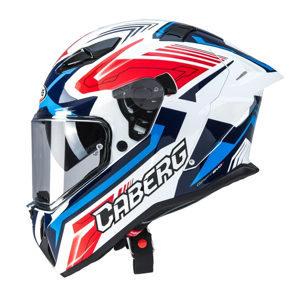 Casco CABERG - Drift Evo II JARAMA Azul Blanco Rojo