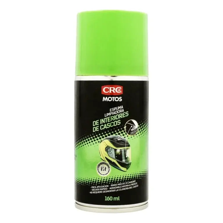 Espuma limpiadora de interiores para casco CRC