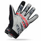 Guantes LS2 Chaki-Man Negro Rojo