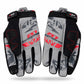 Guantes LS2 Chaki-Man Negro Rojo