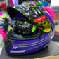 Casco HAX Obsidian Morado