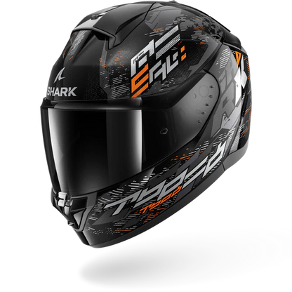 Casco SHARK Ridill 2 - Molokai Black Silver Orange