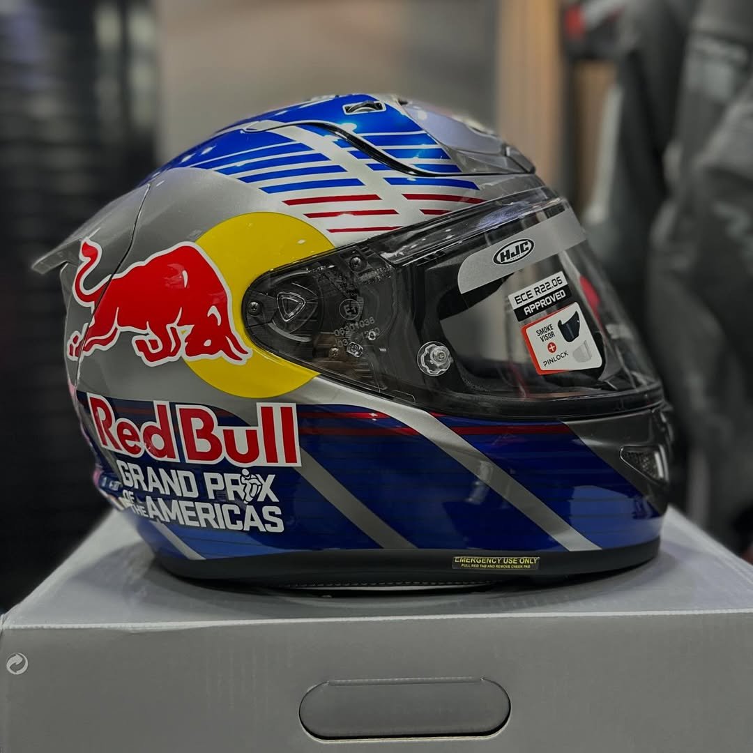 Casco HJC RPHA 12 RED BULL AUSTIN GP II