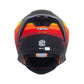 Casco HRO 506SP Gradiex Amarillo Rojo