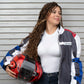 Chaqueta DS2M2 Lahore V1 Blanca/Azul/Roja