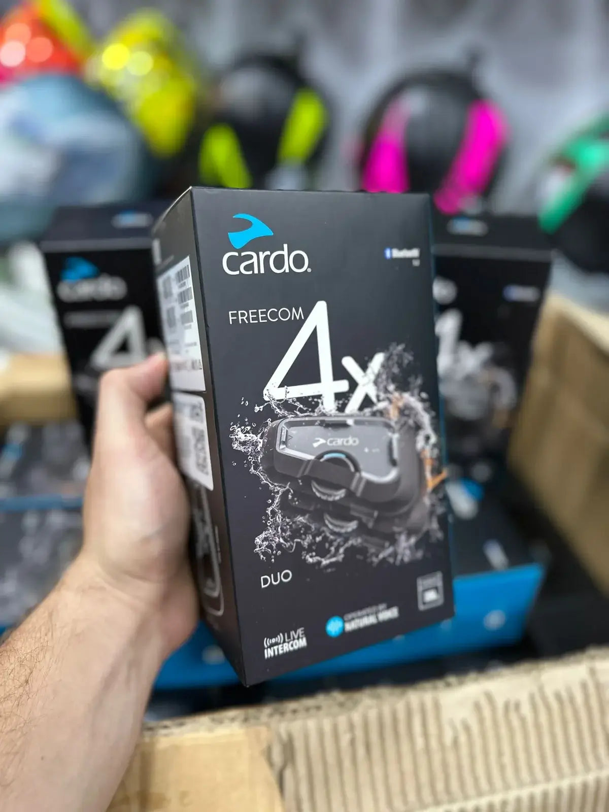 Intercomunicador Cardo FREECOM X4 JBL Dual 3