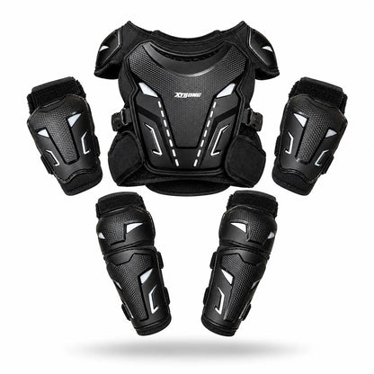 Kit Pechera XTR-P01 para Niños set Negro
