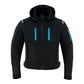 Chaqueta SPARTAN Lugano Lady Negra Azul