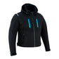 Chaqueta SPARTAN Lugano Lady Negra Azul