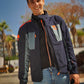 Chaqueta LS2 Titanium Naranja Azul