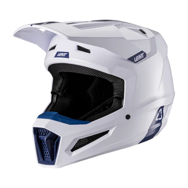 Casco LEATT Moto 2.5 V26 Blanco