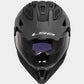 LS2 MX702 PIONEER II SOLID NEGRO MATE