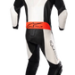 Monotraje ALPINESTARS GP Force Chaser Leather Blanco Naranja