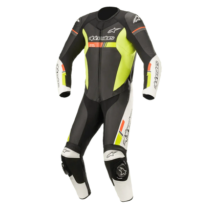 Monotraje ALPINESTARS GP Force Chaser Leather Blanco Verde