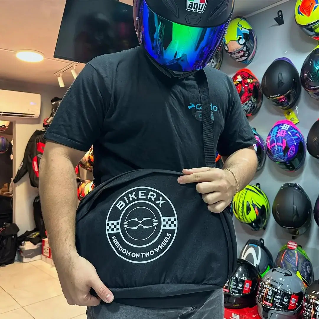 Morral Porta Casco URBAN 2 by BikerX 4