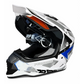 Casco PRO RIDER 129 Azarya Blanco Gris