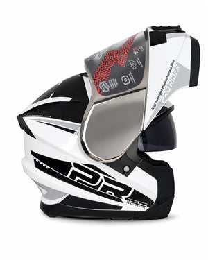 Casco PRO RIDER 300 Nofiya Blanco Gris