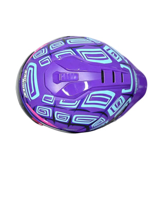 Casco PRO RIDER 711 Striker Morado Gris