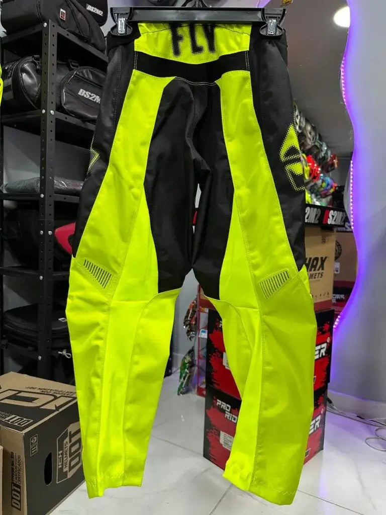 Pantalón FLY f-16 Negro / Hi-Vis 3