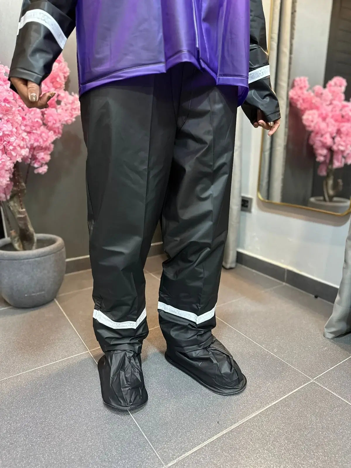 Traje Impermeable DS2M2 Soportado Morado 3