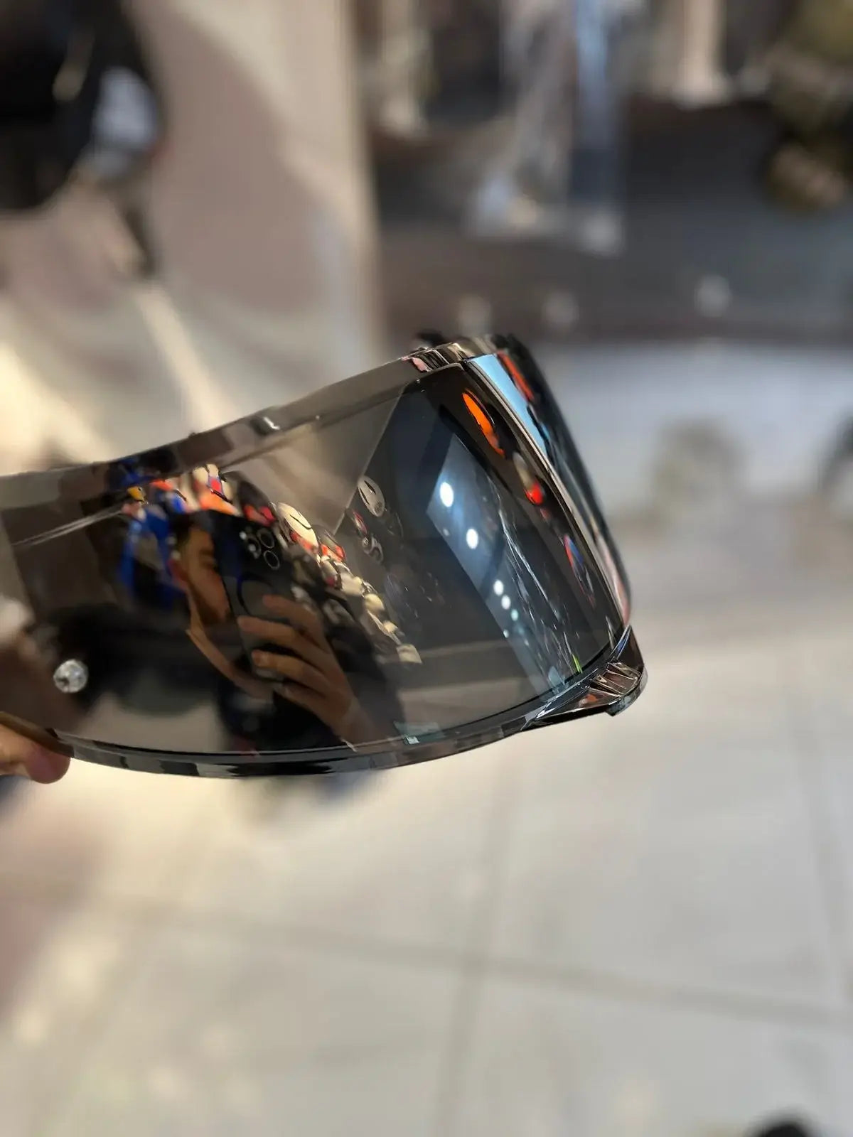 Visor AGV K1 Plateado 2