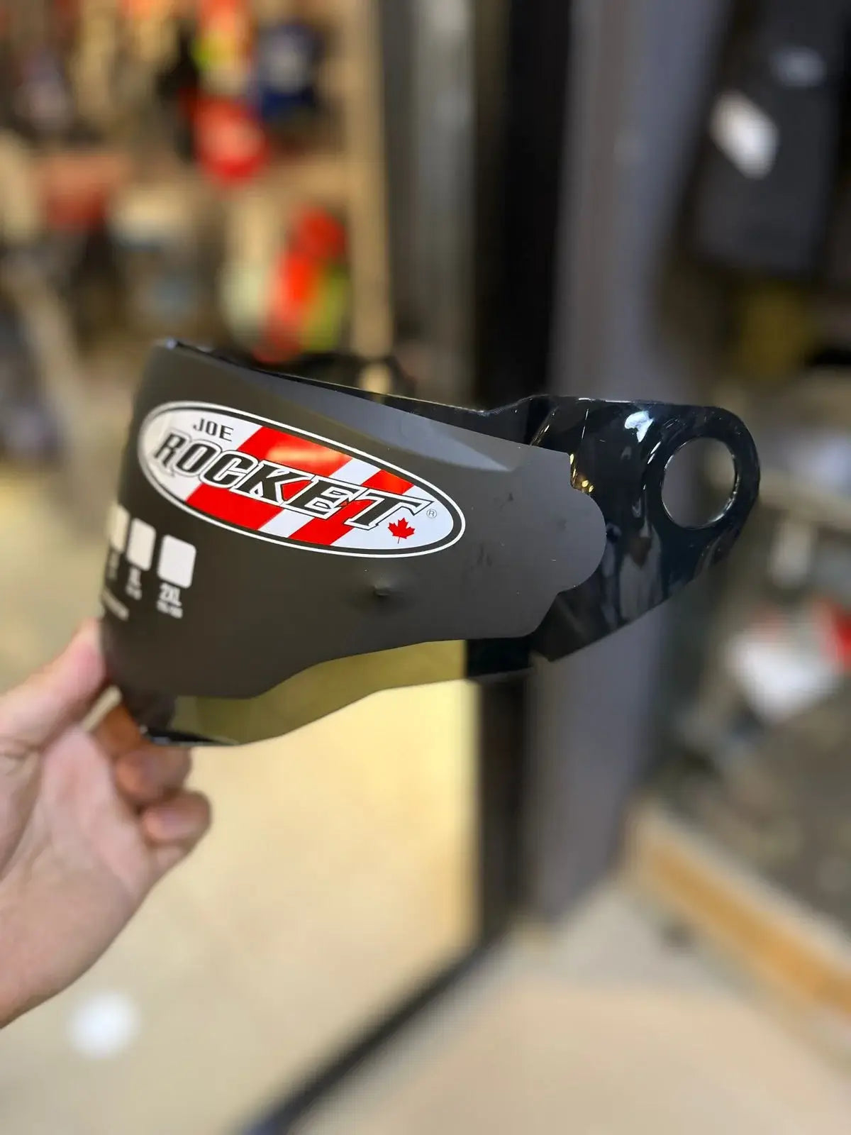 Visor Joe Rocket RKT 500 Negro Humo 3