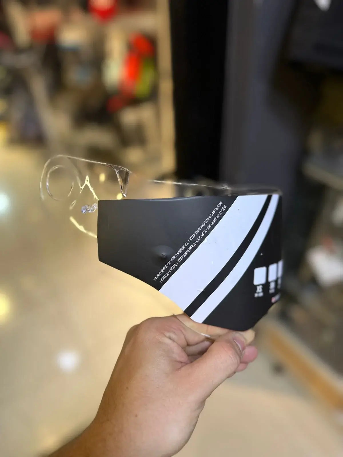 Visor Joe Rocket RKT 500 Transparente