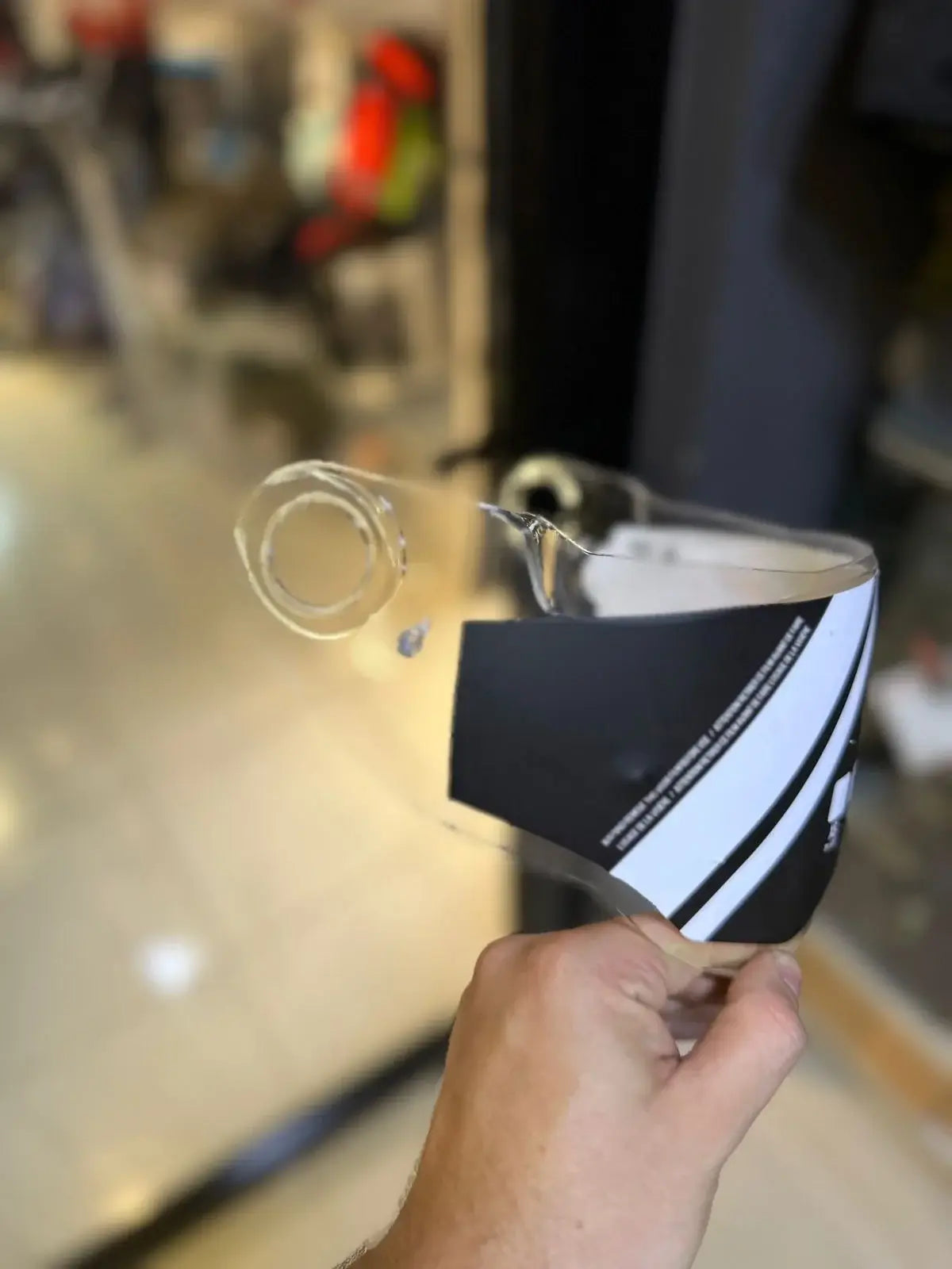 Visor Joe Rocket RKT 500 Transparente 2