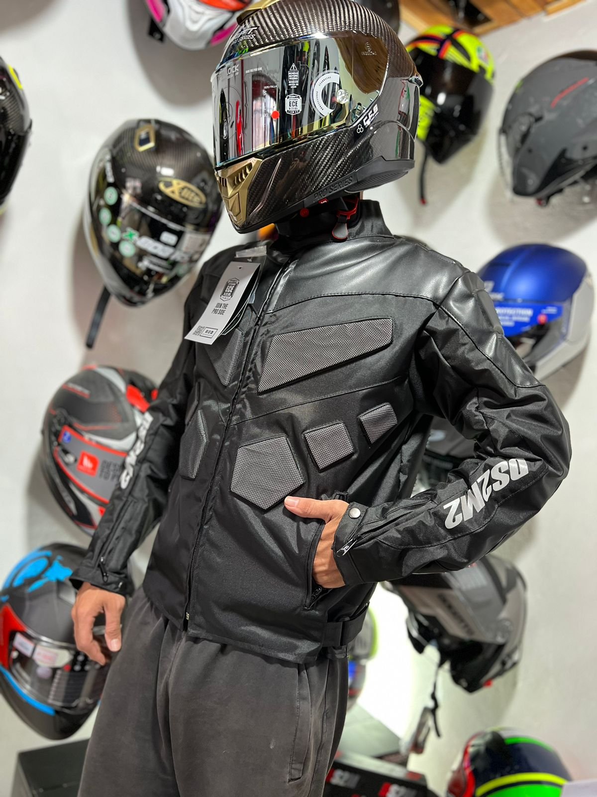 Chaqueta con protección DS2M2