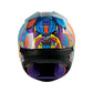 Casco Integral SHAFT 560 EVO Fly Morado Azul
