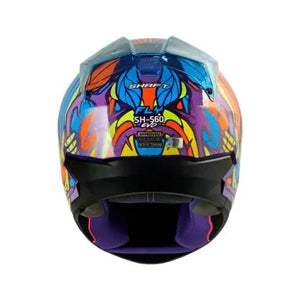 Casco Integral SHAFT 560 EVO Fly Morado Azul
